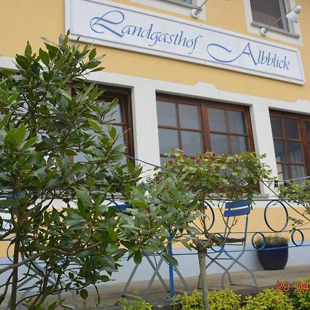 Hotel Albblick Bad Boll Exterior foto