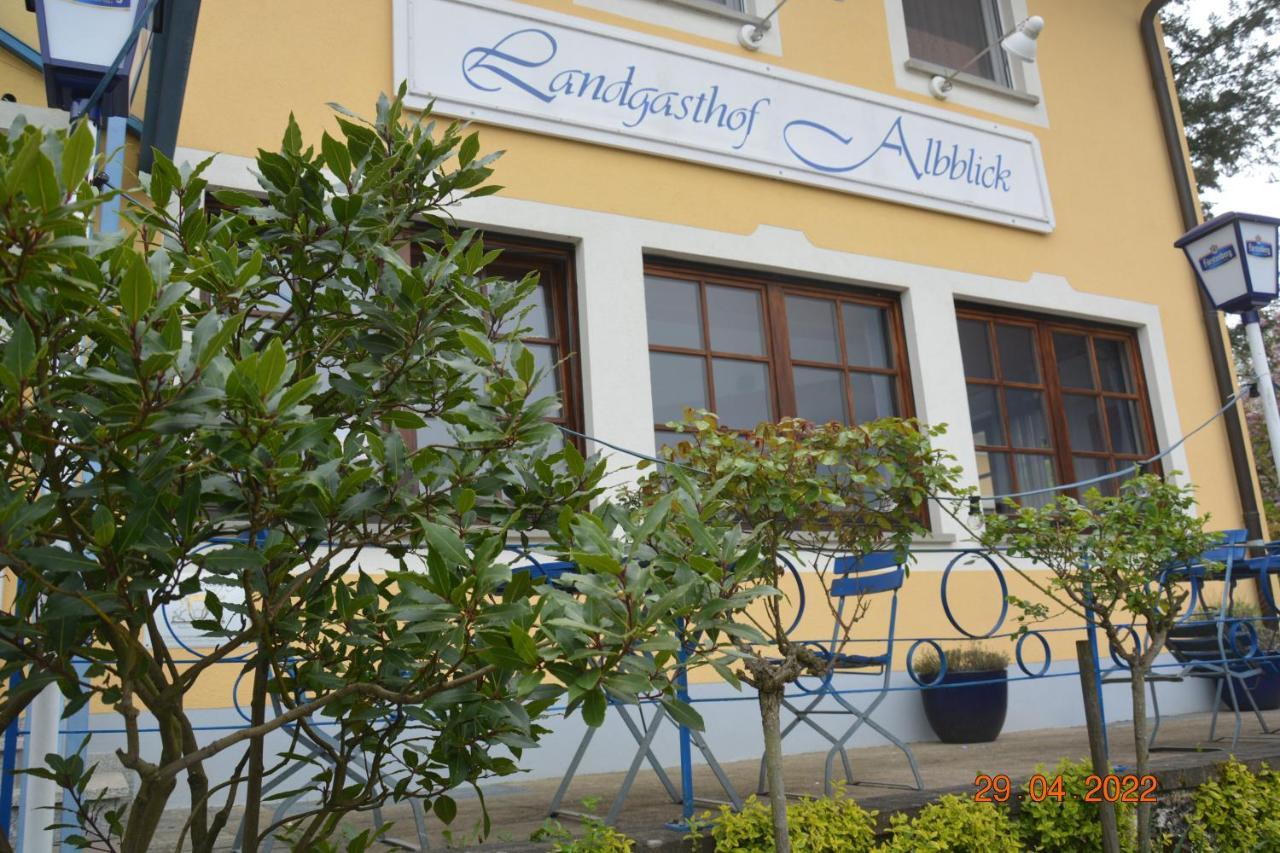 Hotel Albblick Bad Boll Exterior foto
